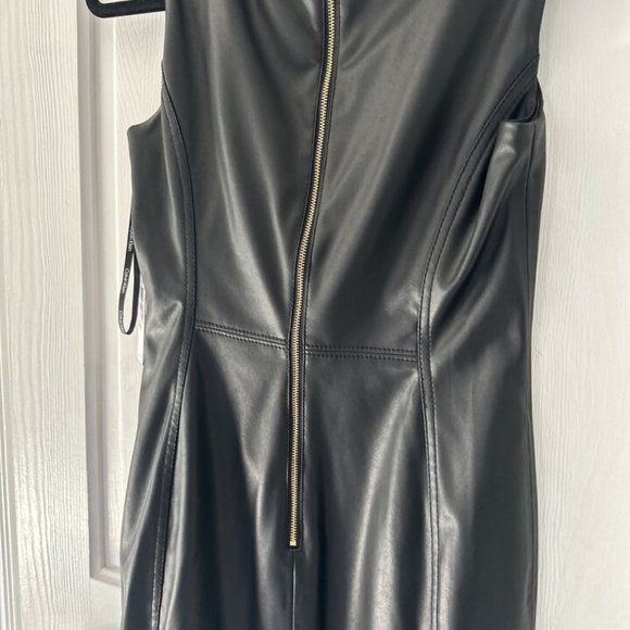 NEW WITH TAGS**CALVIN KLEIN**SUPER SOFT **BLACK*SHEATH DRESS*SIZE 6 - Picture 4 of 12